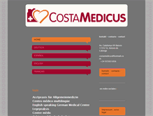 Tablet Screenshot of costamedicus.com